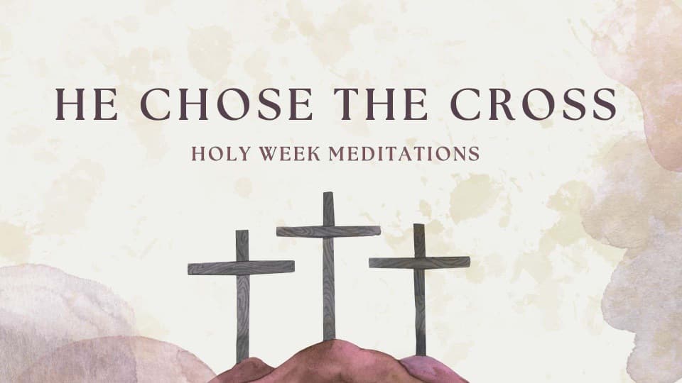 He Chose the Cross: an 8-Day Reading Plan